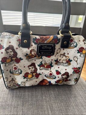 Disney Loungefly Beauty and the Beast Tattoo style bag